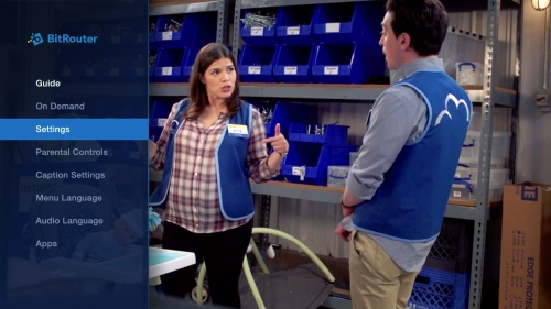 Menu Settings Navigation